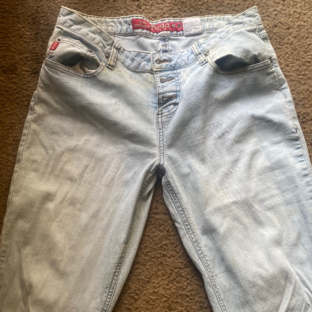 Vintage Light Wash Flare Jeans